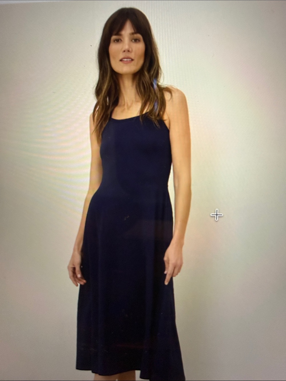 PACT- ORGANIC COTTON WOMEN’S FIT & FLARE MIDI DRESS- MEDIUM